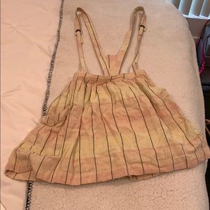 Free People overall skirt